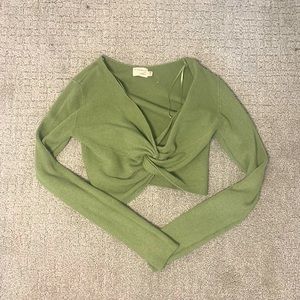 Green long sleeve